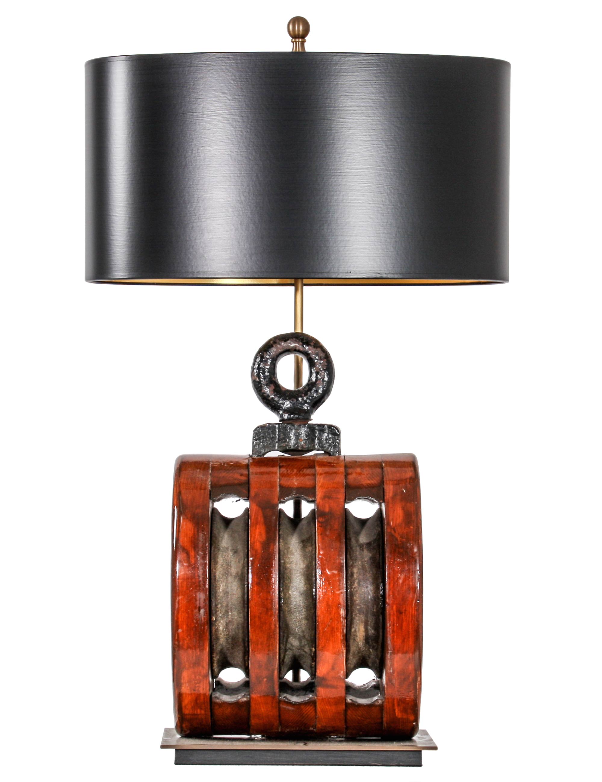 Tischlampe Umlenkrolle